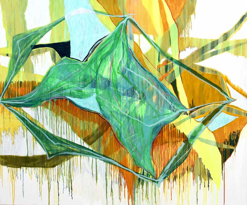 weiteres Bild: als ob es daraus bestünde das Dazwischen zu tragen