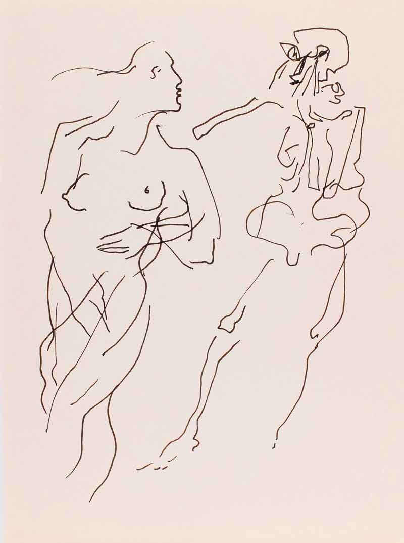 weiteres Bild: Eros und Tod V, WVZ Nr HTT 101