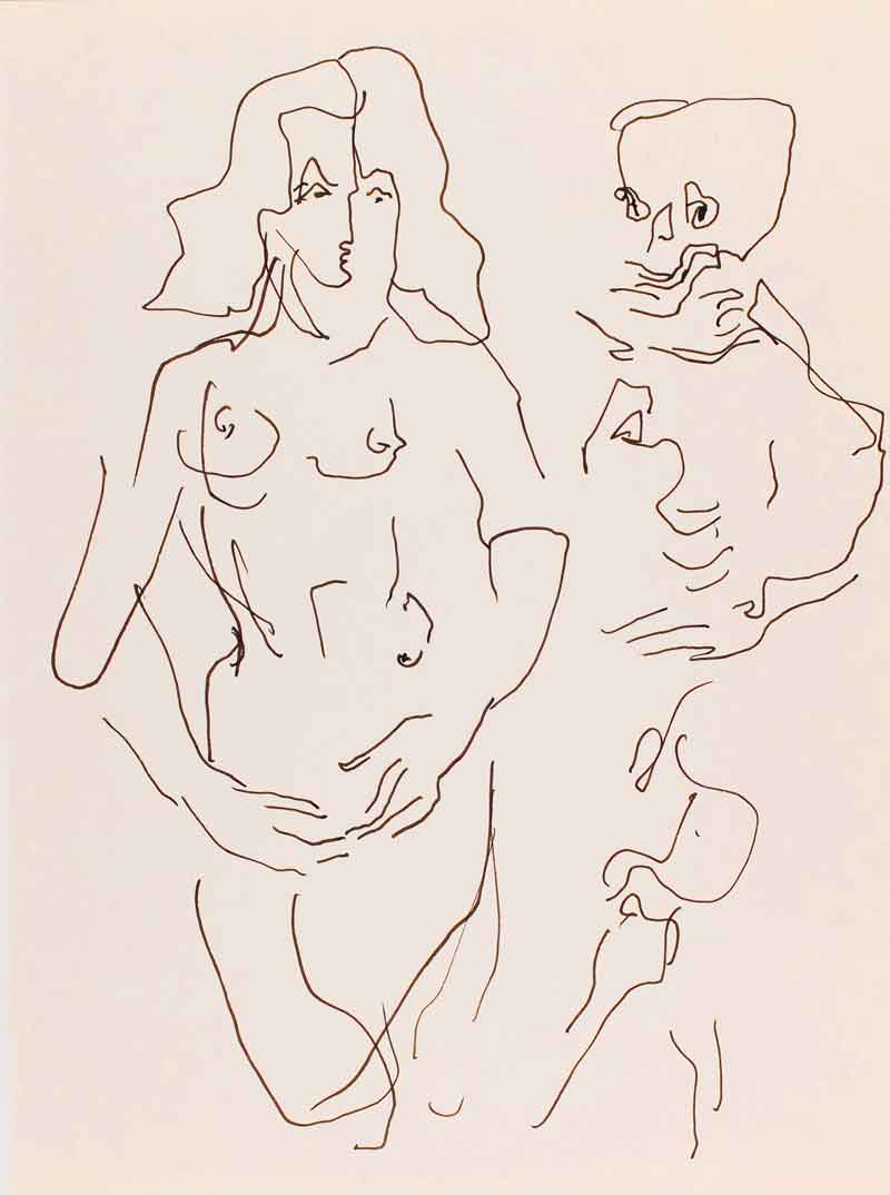 weiteres Bild: Eros und Tod III, WVZ Nr HTT 99