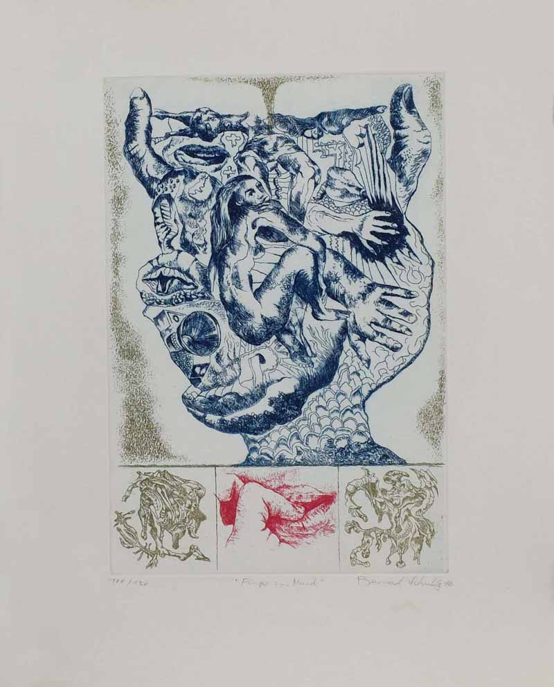 weiteres Bild: Finger am Mund