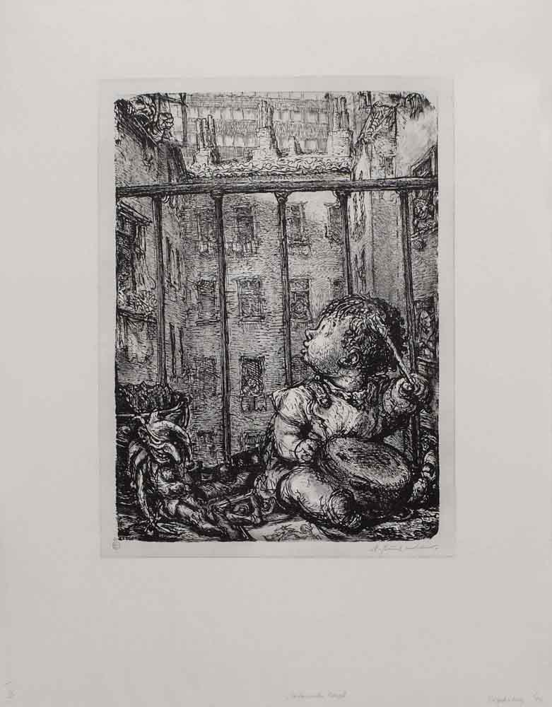 weiteres Bild: Verdammter Bengel, (Blechtrommel)