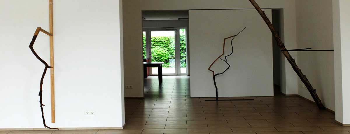 Lioba Wagner - Ausstellungsansicht: Abschnitte