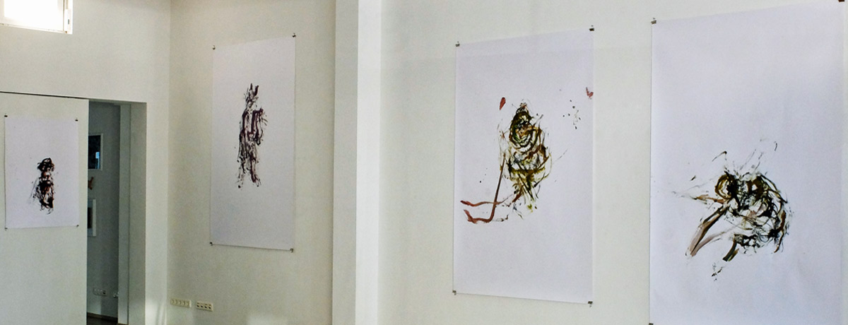 Rolf Schanko: wenn Bilder Nerven in den Raum spannen