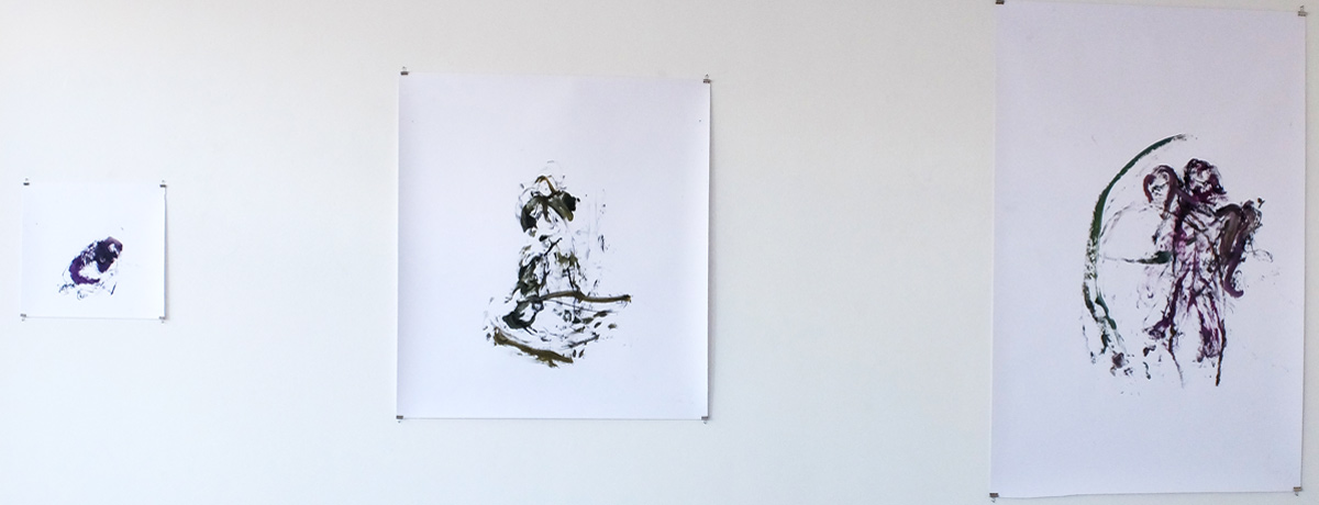 Rolf Schanko: wenn Bilder Nerven in den Raum spannen