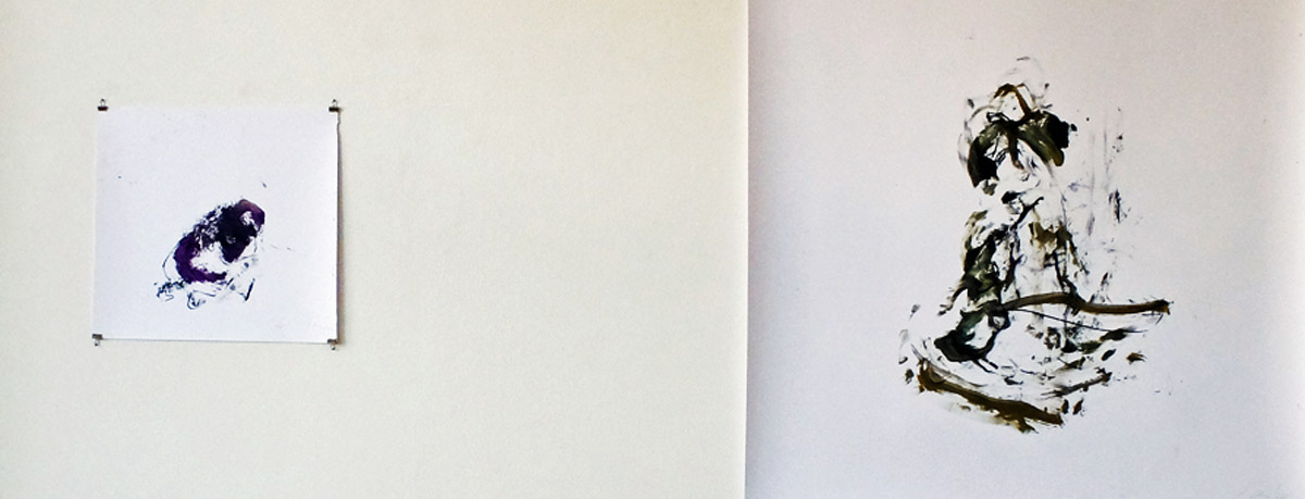 Rolf Schanko: wenn Bilder Nerven in den Raum spannen