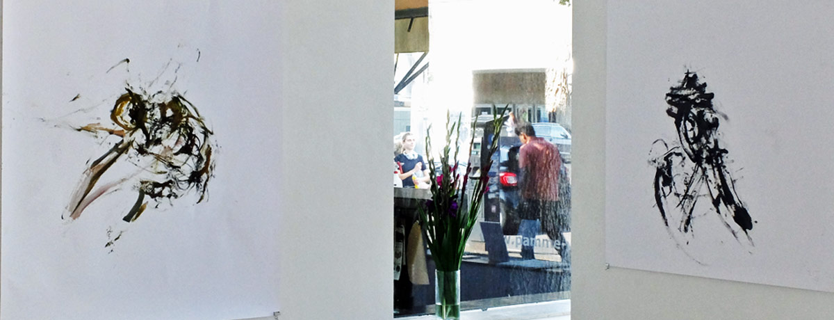 Rolf Schanko: wenn Bilder Nerven in den Raum spannen