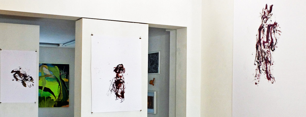 Rolf Schanko: wenn Bilder Nerven in den Raum spannen