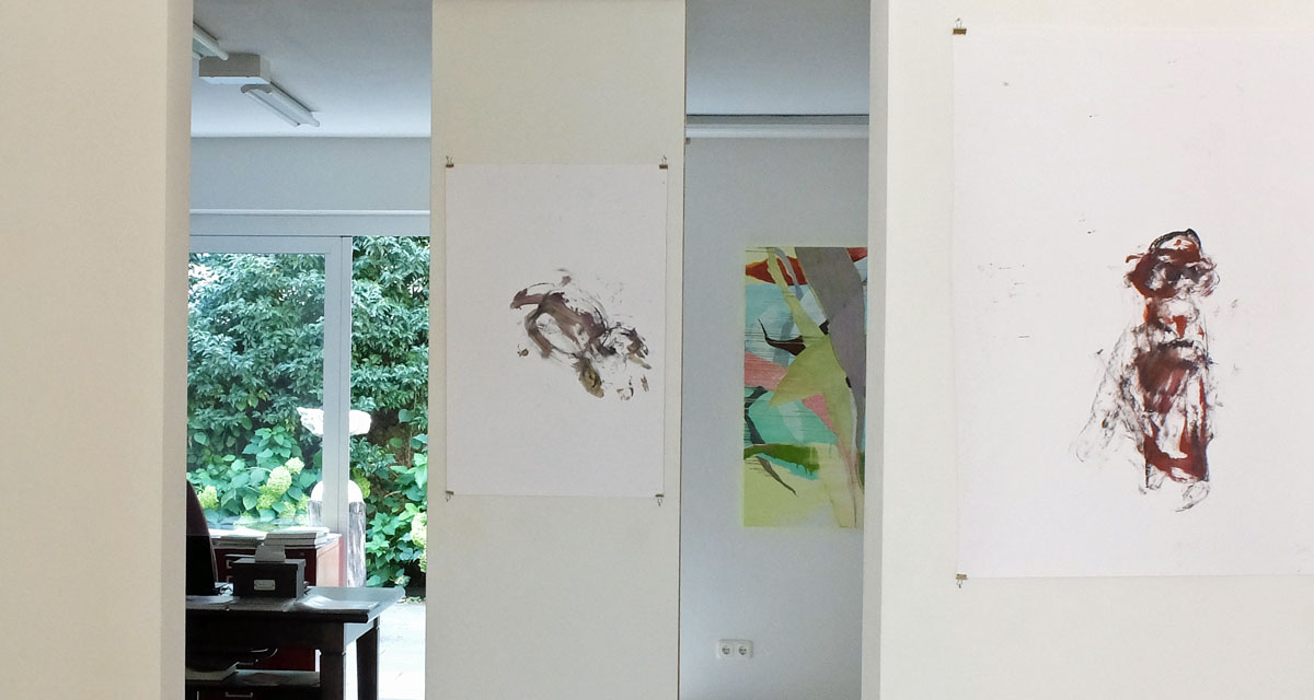 Rolf Schanko: wenn Bilder Nerven in den Raum spannen