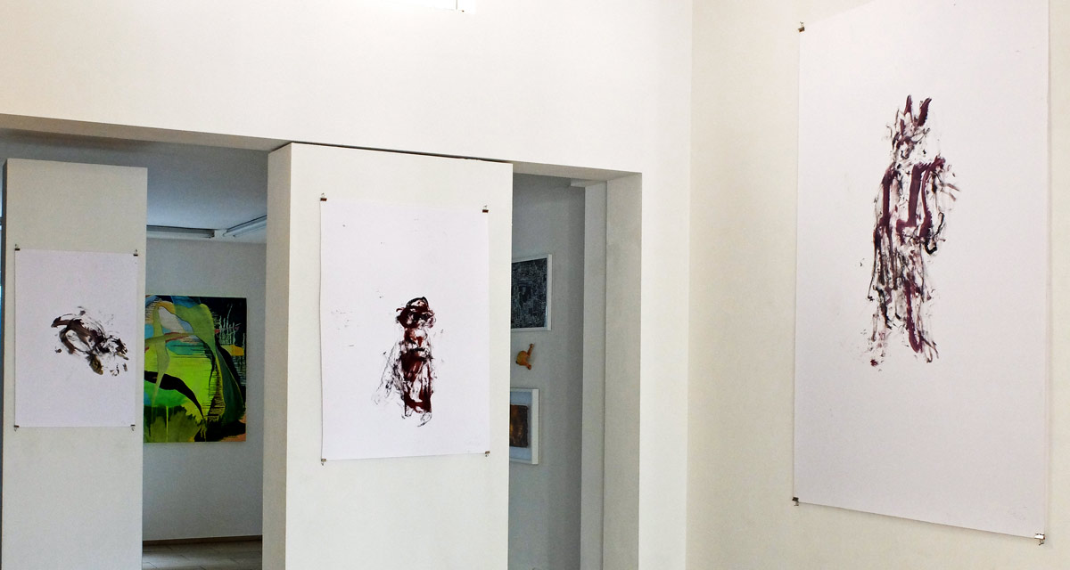 Rolf Schanko: wenn Bilder Nerven in den Raum spannen