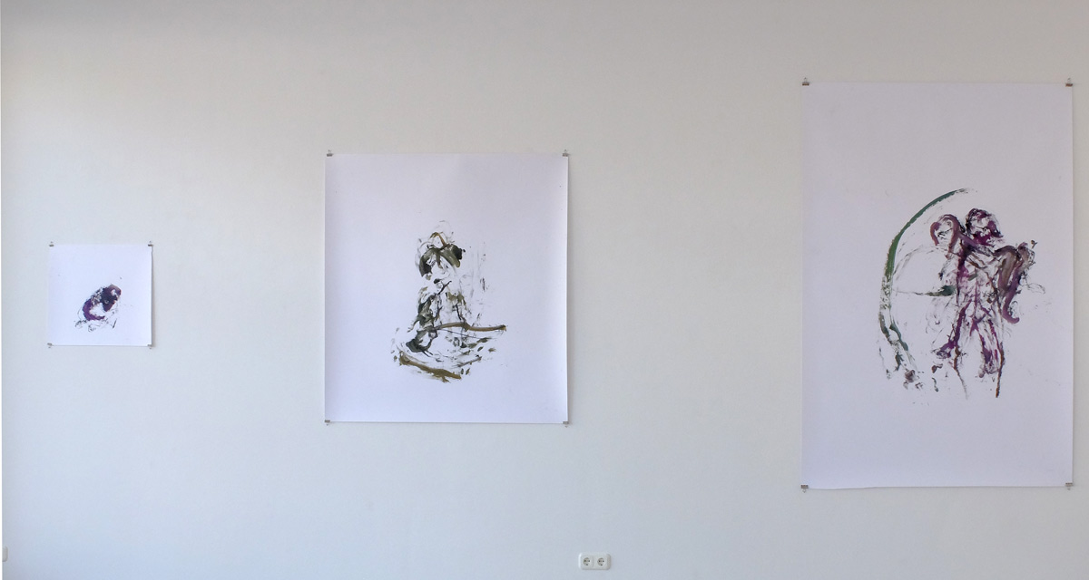 Rolf Schanko: wenn Bilder Nerven in den Raum spannen