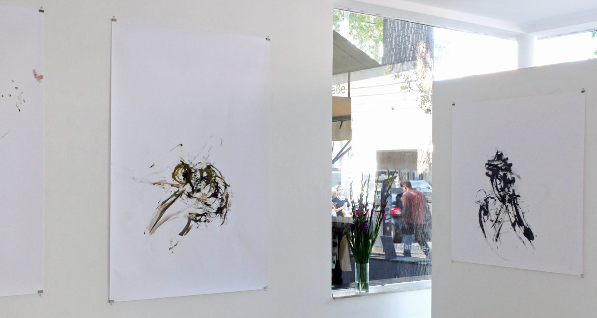 Rolf Schanko: wenn Bilder Nerven in den Raum spannen