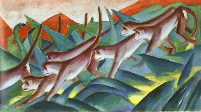 Franz Marc Affenfries 1911 gemeinfrei Wiki