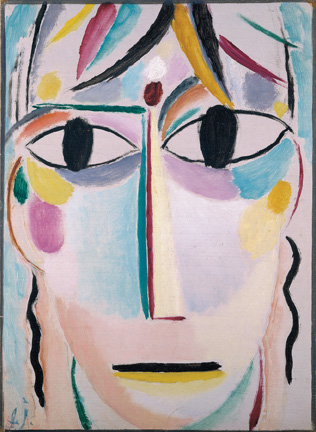 Alexej von Jawlensky Heilandsgesicht Erwartung 1917 Foto Museum Wiesbaden Bernd Fickert 72dpi