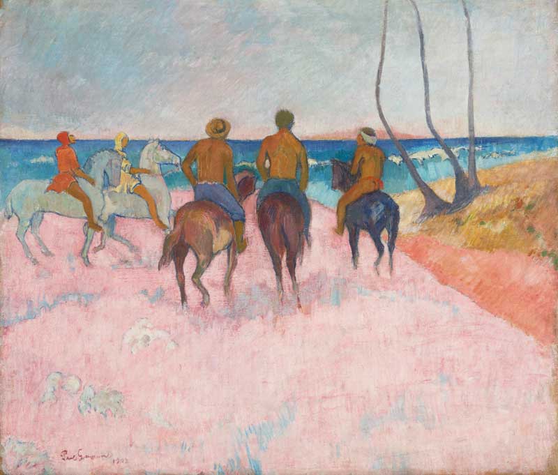 MFolkwang JubilaeumImpressionisten Paul Gauguin Cavaliers sur la plage I 1902